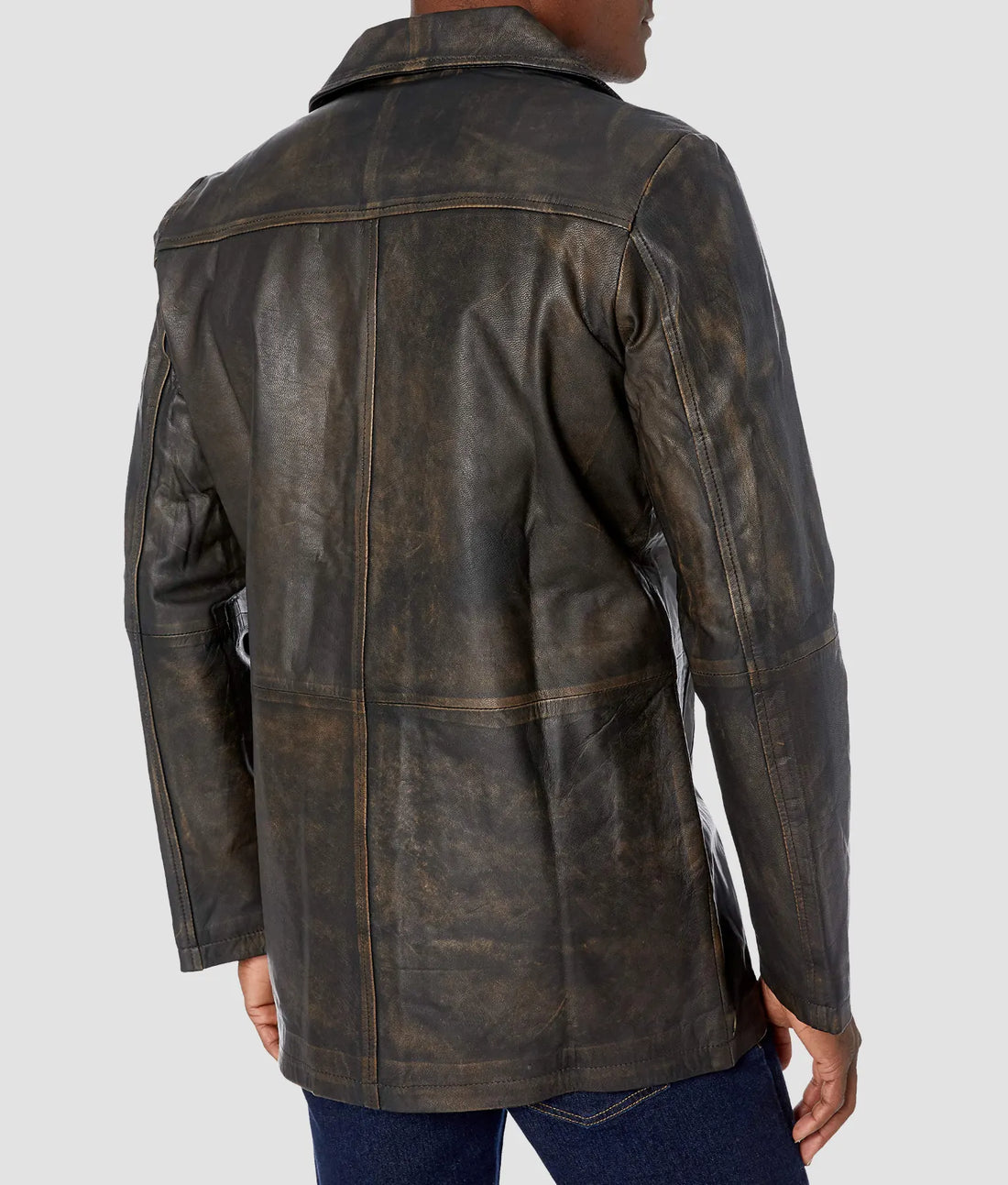 Louis Herren-Automantel aus Used-Leder | Herren-Automantel aus Used-Leder-1