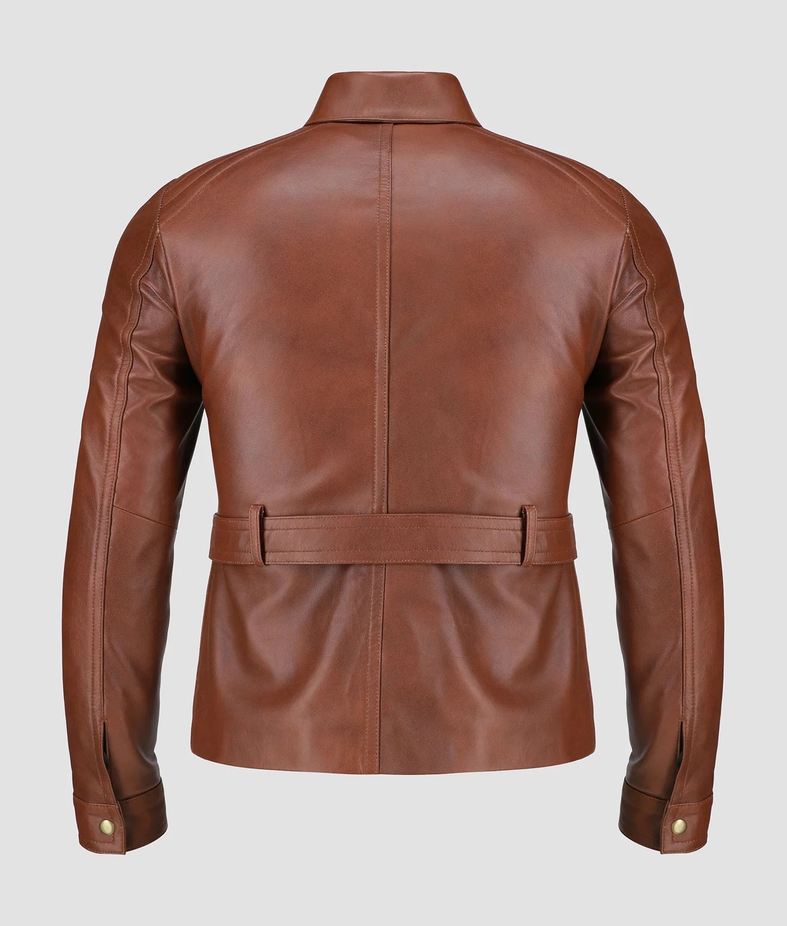 Nora Womens Brown Leather Jacket | Womens Brown Leather Jacket-3